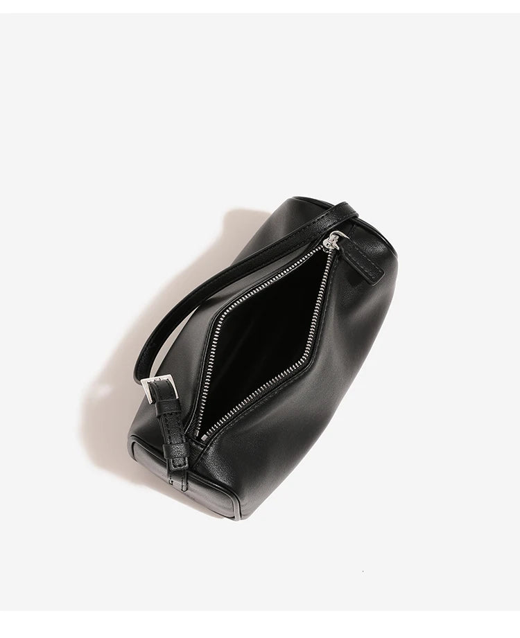 Bolso bandolera retro de cuero dividido de los 90 para mujer – Mini bolso de hombro de lujo 2026, bolso de moda de gamuza de piel de vaca suave con correa de un solo hombro para estilo casual y vintage