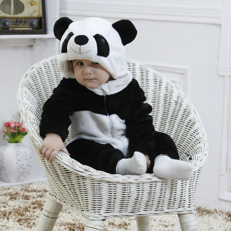Nemo Baby Romper Onesie – Cute Hooded Cartoon Pajamas & Cosplay Costume for Newborn Boys & Girls