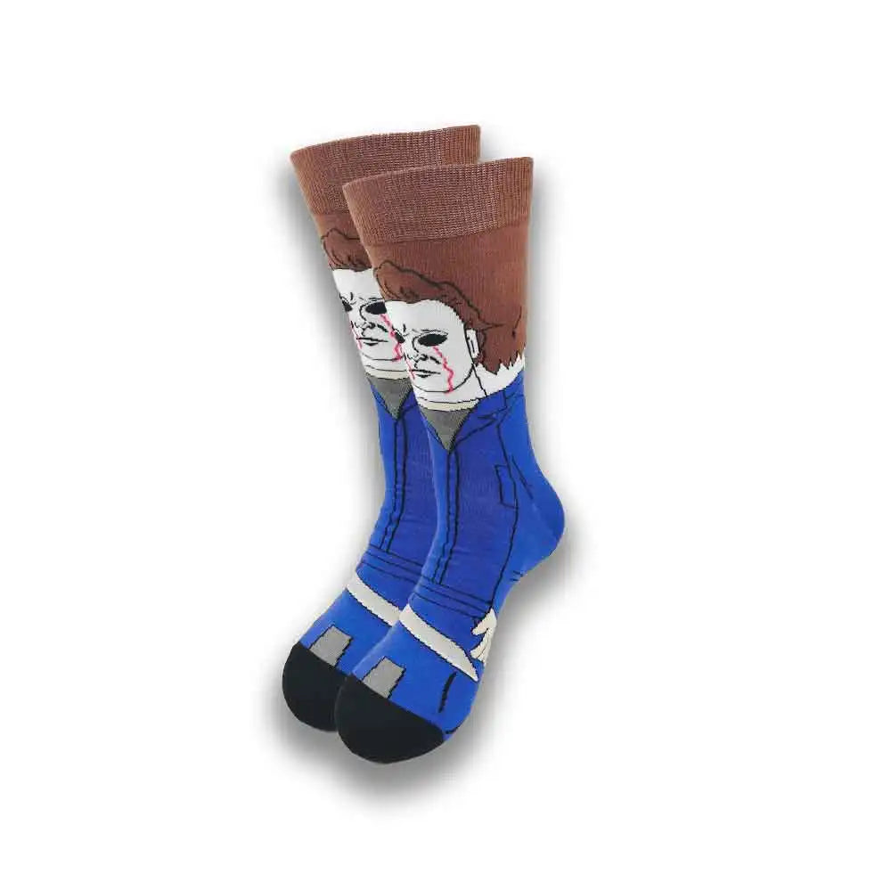 Funny Cartoon Character Socks – High-Quality Comfortable Novelty Socks for Men & Women, Latest Design
