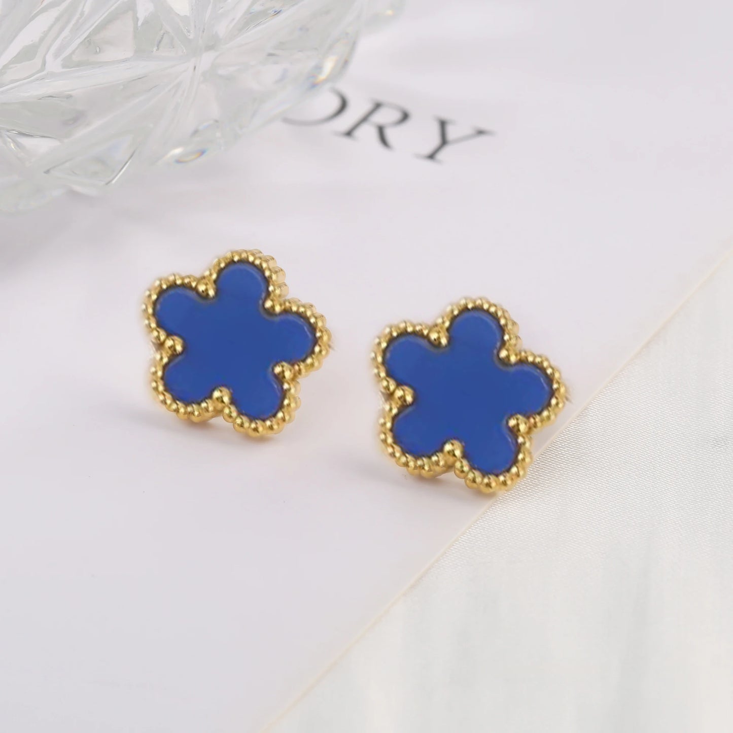 Stainless Steel Five Leaf Flower Clover Bracelet for Women Girls Adjustable Laser Petal Classic Brand Jewelry Gift
