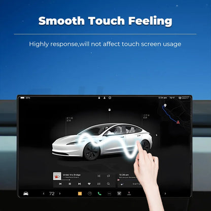 Futhope Protector de Pantalla de Vidrio Templado de 16 Pulgadas para Tesla Model Y y Model YL Juniper (2017–2026) – Película Protectora de Pantalla Central HD con Herramienta de Instalación