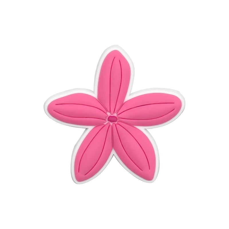 1/30PCS Girls' Shoe Charms – Flower, Perfume, Piano & Cassette Clog Pins in Pink, Cute Shoe Decorations for Women & Kids