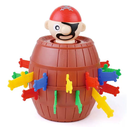 Pirate Bucket Sword Game – Interactive Trick Board Game, Surprise Pop-Up Pirate Toy, Family Party Strategy Game, Fun Parent-Child Challenge Activity Gift