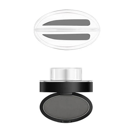 Kit de sello de cejas – Paleta de polvo y herramienta de maquillaje con tinte de cejas para cejas de forma perfecta