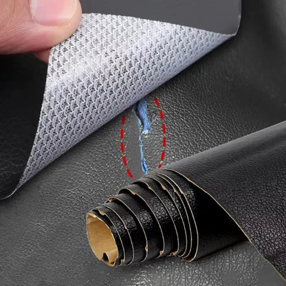 Parche de Cinta Autoadhesiva de Cuero para Reparación de Sofás, Sillones, Asientos de Coche y Muebles