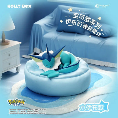 Pokémon Eevee Sleeping Pose Blind Box Figure – Cute Anime Collectible Lucky Charm Toy