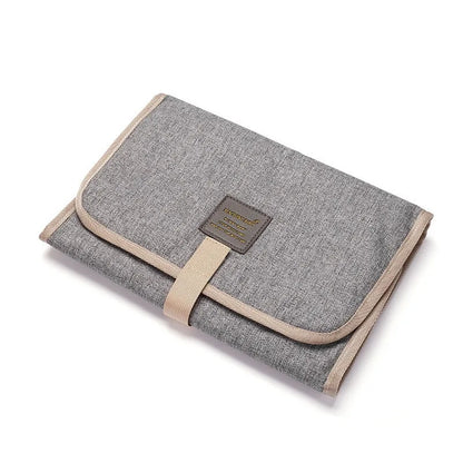 Matelas à Langer Pliable Imperméable – Tapis à Langer de Voyage Portable pour Nouveau-nés avec Design Respirant et Anti-fuites