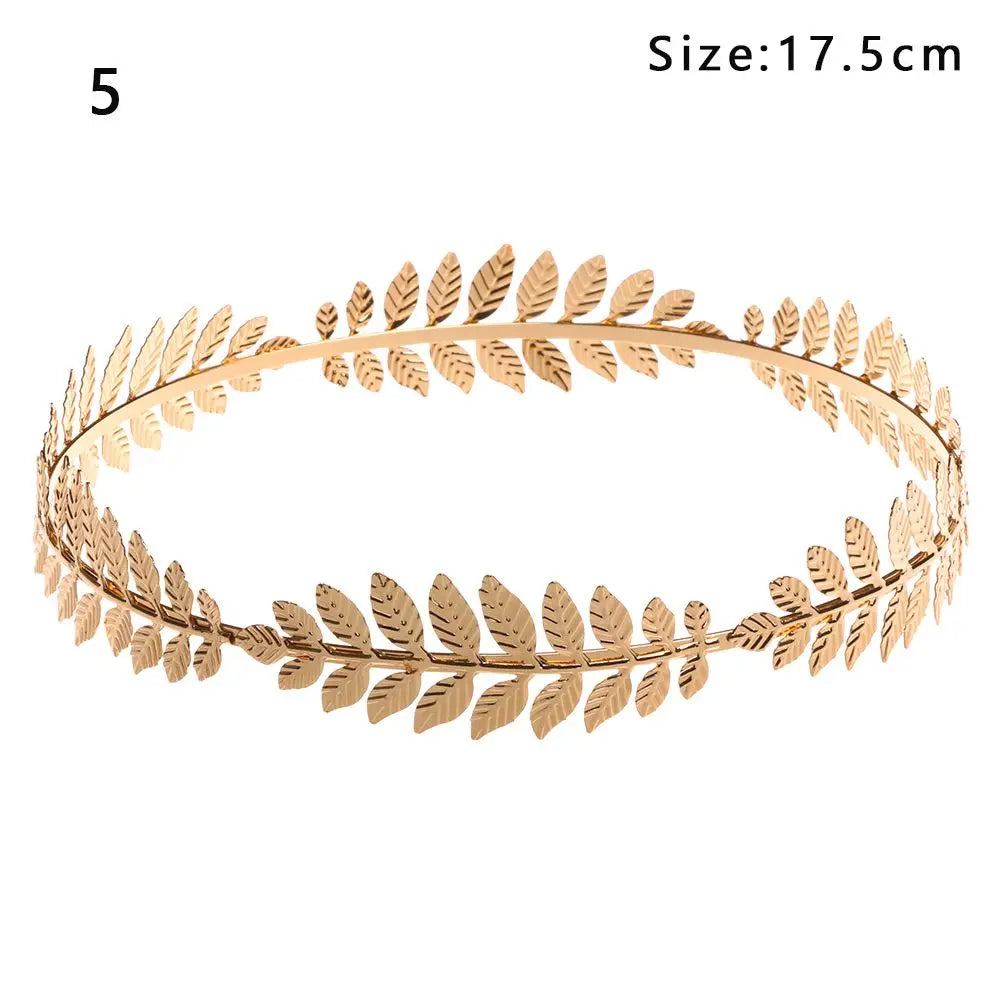 Luxury Floral Bridal Hair Comb with Gold Leaves – Crystal Wedding Hair Accessory for Brides & Prom