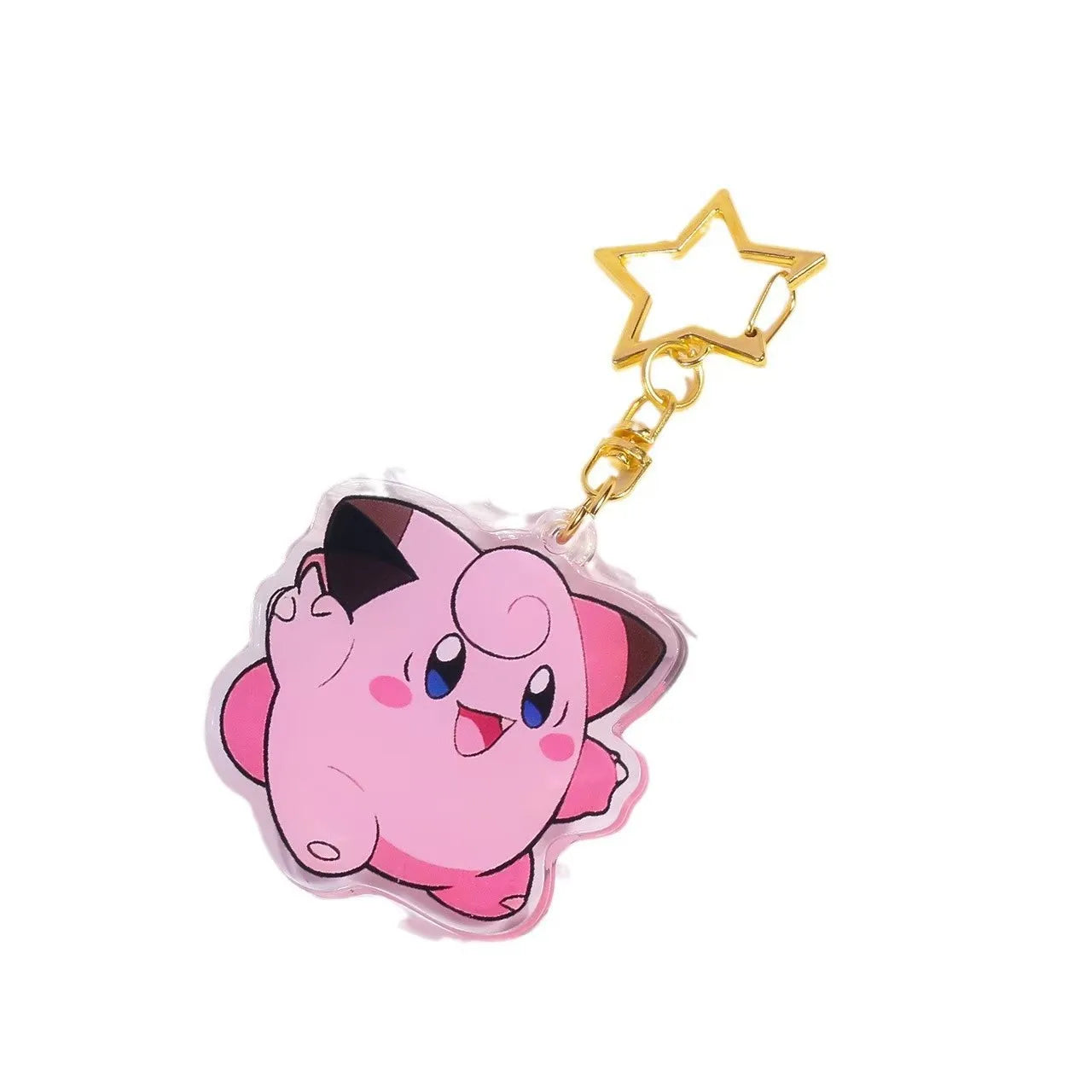 Pokémon Acrylic Keychain – Gengar, Ditto, Mewtwo, Jigglypuff & Character Bag Charm Pendant Collectible Gift