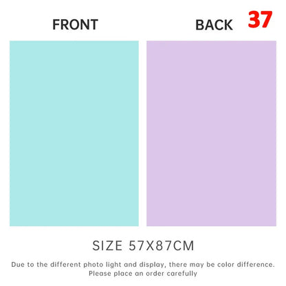 Tablero de fondo fotográfico de doble cara 57 × 87 cm – Fondo de color liso para fotografía de producto y recién nacido