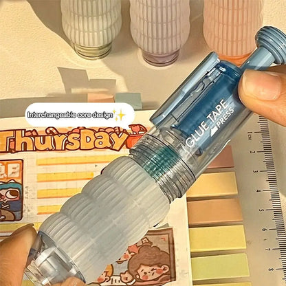 High Viscosity Dot Glue Pen – Quick Dry Double-Sided Adhesive Applicator for DIY Crafts, Scrapbooking, School & Office Stationery