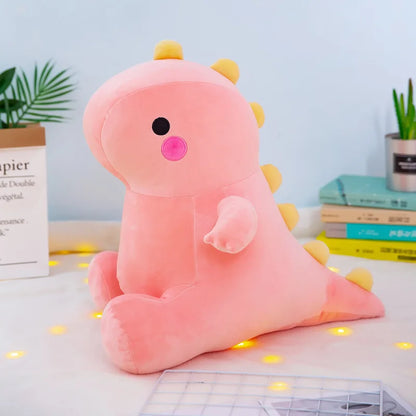 25–60CM Ultra Soft Dinosaur Plush Toy – Kawaii Dino Down Cotton Stuffed Animal Pillow, Cute Kids’ Gift, Party Prop & Room Decor