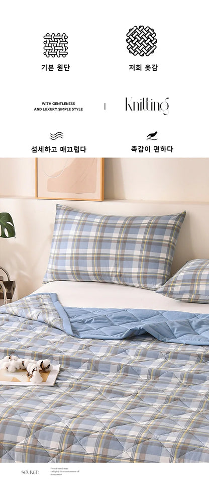 Edredón Ligero de Verano – Suave Manta Acolchada para Todas las Estaciones para Ropa de Cama Transpirable