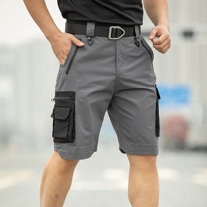 Men's Tactical Cargo Shorts – Quick-Dry Lightweight Multi-Pocket Outdoor Shorts for Hiking, Fishing, Camping, Work & Summer Activities