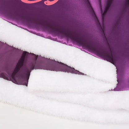 One Piece Boa Hancock Cosplay Costume – Purple Kimono Cheongsam Dress & Cloak