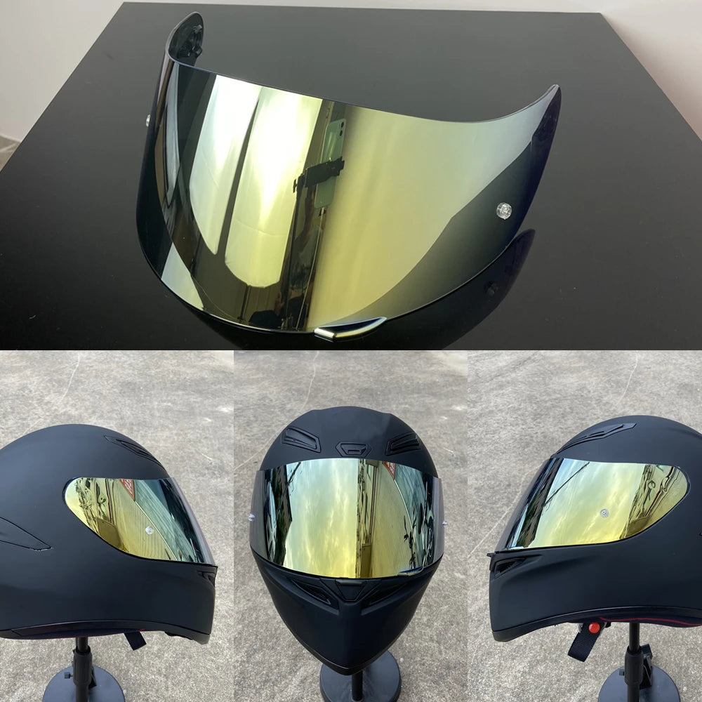 UV Protection Helmet Visor Shield for AGV K5, K5S, K5-S, K3 SV, K1 & K1S – Replacement Motorcycle Helmet Face Shield Lens