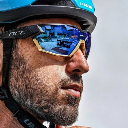 NRC X2 Pride Cycling Glasses – Men's & Women's MTB Sports Sunglasses for Mountain Biking, Bicycle Riding & Outdoor Activities