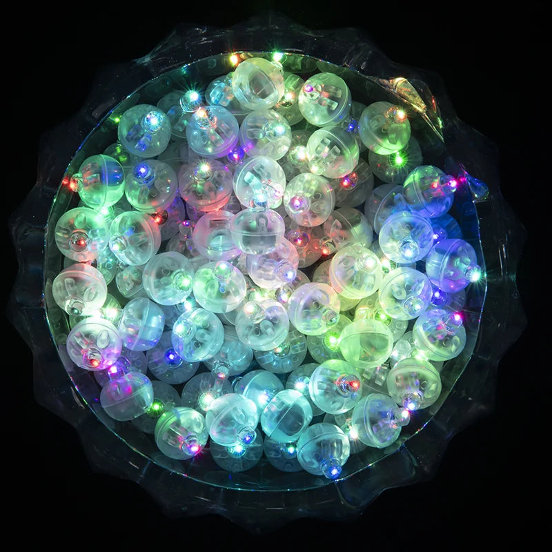 Mini luces LED para globos – Pequeñas luces redondas para globos, bodas, Navidad y decoraciones para fiestas