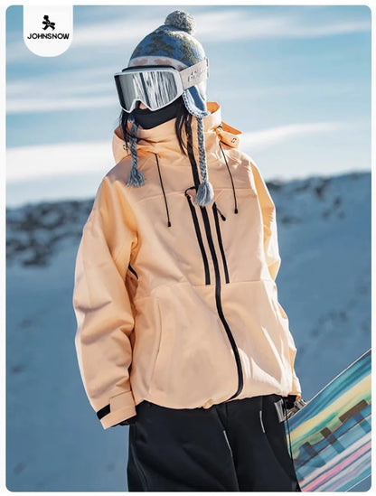 John Snow Unisex Ski Jacket – 2026 Waterproof & Breathable Winter Coat, Warm Snowboarding and Outdoor Sports Outerwear for Men & Women