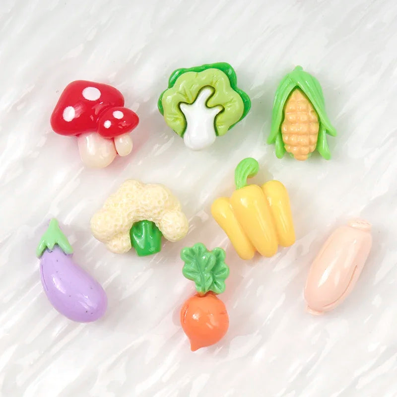 30/300pcs Mini Breloques en Résine Bonbon Fleur Amour – Mignons Accessoires de Bricolage pour Nail Art, Barrettes à Cheveux, Scrapbooking, Bijoux Faits Main et Projets Créatifs pour Enfants