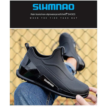 2025 Waterproof Outdoor Fishing Shoes – Lightweight Anti-Slip Rubber Sports Shoes for Hunting, Cycling & Outdoor Activities