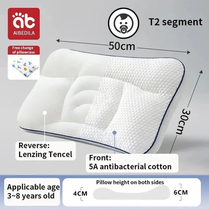 AIBEDILA Almohada ortopédica para cuello de bebé – Suave almohada de viaje para la cabeza del recién nacido para bebés, guardería y ropa de cama