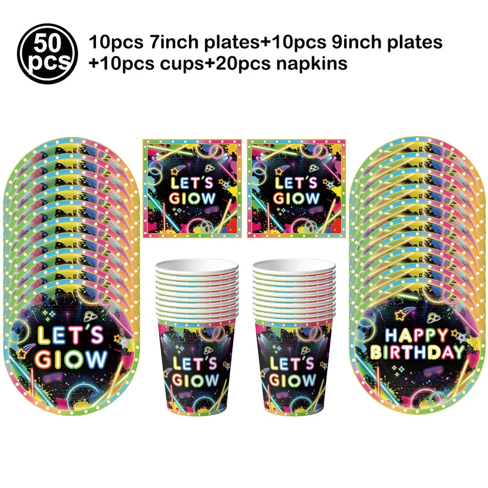 Neon UV Reactive Party Hats – Fluorescent Formal Hats for Glow Parties, Festivals & Events