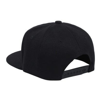 Classic Plain Snapback Baseball Cap – Adjustable Unisex Flat Brim Hat for Casual, Streetwear & Outdoor Wear