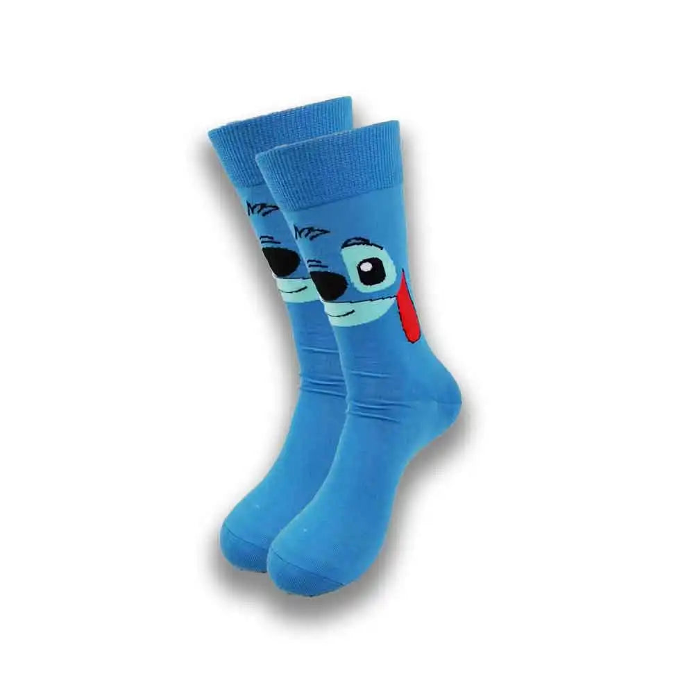 Funny Cartoon Character Socks – High-Quality Comfortable Novelty Socks for Men & Women, Latest Design
