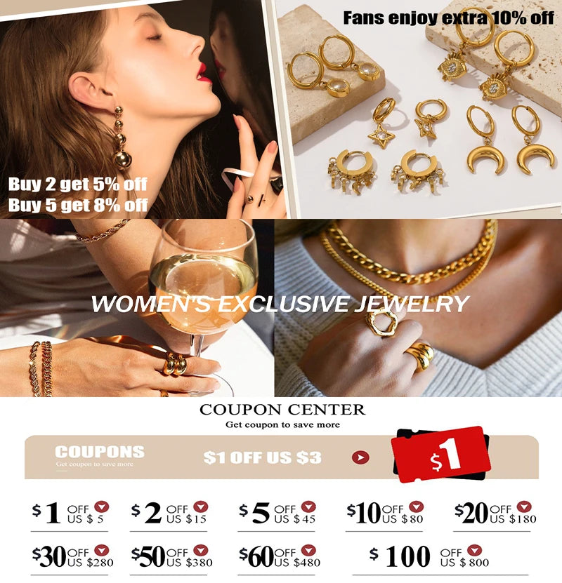 Pulsera de acero inoxidable 316L con dijes de estrellas de mar, luna y estrellas doradas – Cadena de muñeca moderna para mujer, regalo de joyería para fiestas