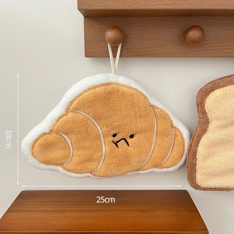 Serviette absorbante douce Kawaii – Joli chiffon de nettoyage pour la cuisine et la salle de bain, pour usage domestique
