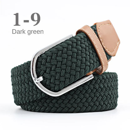 Unisex Canvas Belt Adjustable Nylon Waist Belt for Jeans, Casual & Outdoor Wear (107/120cm)