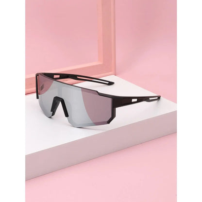 Kids' Colorful Lens Sunglasses – UV Protection Sports Eyewear for Boys & Girls, Trendy Outdoor Cycling Sun Shades