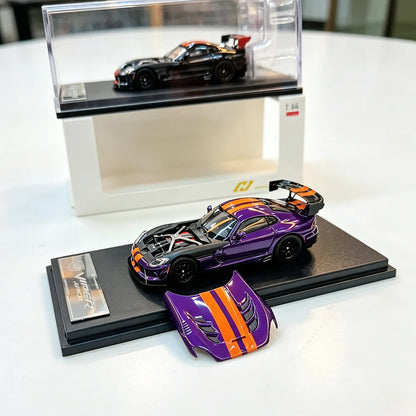 1:64 Third Generation Viper Supercar Model – Alloy Die-Cast Sports Car, Luxury Vehicle Collectible Toy & Gift