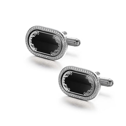 Luxury Copper Cufflinks for Men – Round & Square Shirt Cuff Links for Wedding, Business & Formal Wear | Men's Fashion Accessories Gift