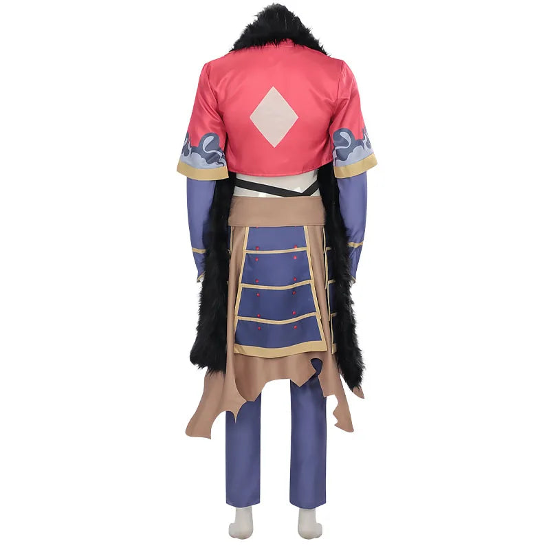 Cosmic Princess Kaguya Inspired Cosplay Costume – Komazawa Rai Mikado Akira Uniform Set with Wig for Men Halloween, Carnival & Roleplay Party