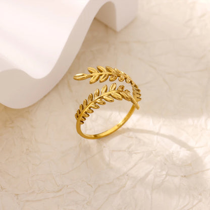Anillo de circonita de acero inoxidable ajustable con diseño de ojo turco – Anillo de boda geométrico de color dorado para mujer | Regalo de joyería de lujo de moda