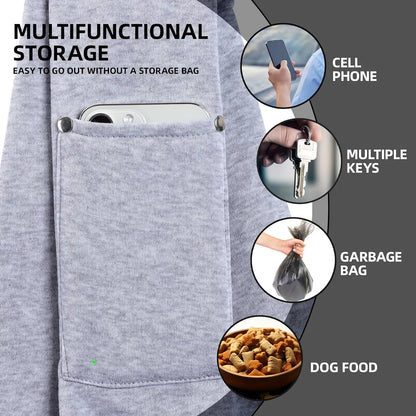 Cotton Pet Carrier Sling Bag Comfortable Crossbody Shoulder Bag for Cats & Small Dogs Outdoor Travel Carrier