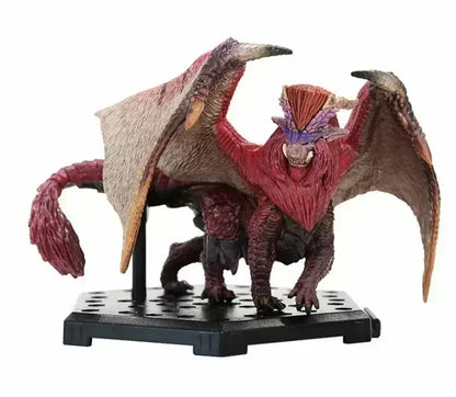 Monster Hunter World: Iceborne PVC Action Figure Model – Basarios, Nergigante, Tigrex Hot Dragon Collectible Decoration Toy