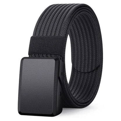 1.5-Inch Tactical Nylon Belt for Men Adjustable Metal-Free Lightweight EDC Belt
