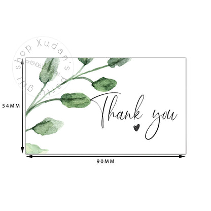 30PCS Thank You for Supporting My Small Business Cards – Appreciation Greeting Cardstock for Sellers, Customers & Gift Orders