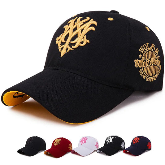 Totem Embroidered Baseball Cap – Adjustable Unisex Snapback Hip-Hop Hat for Men & Women, Spring Summer Sun Protection Cap