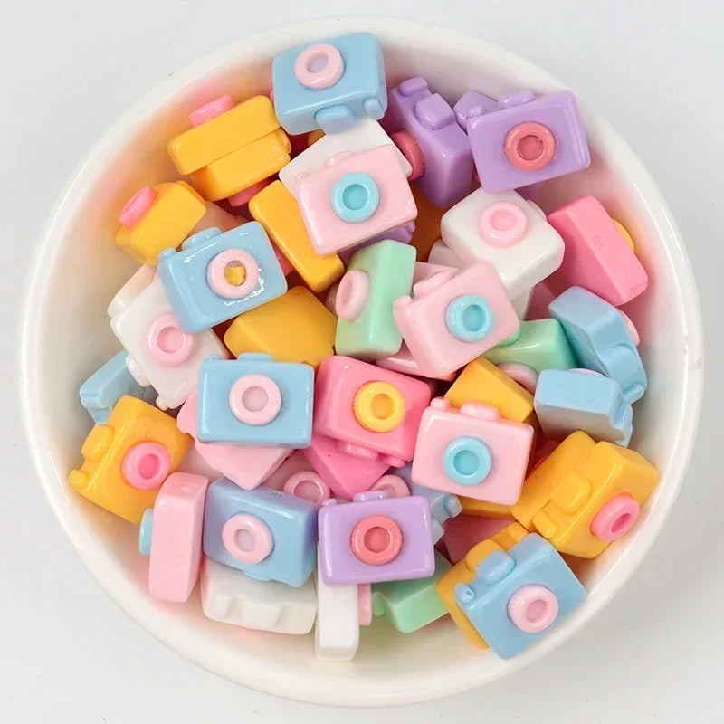 30/300pcs Mini Breloques en Résine Bonbon Fleur Amour – Mignons Accessoires de Bricolage pour Nail Art, Barrettes à Cheveux, Scrapbooking, Bijoux Faits Main et Projets Créatifs pour Enfants