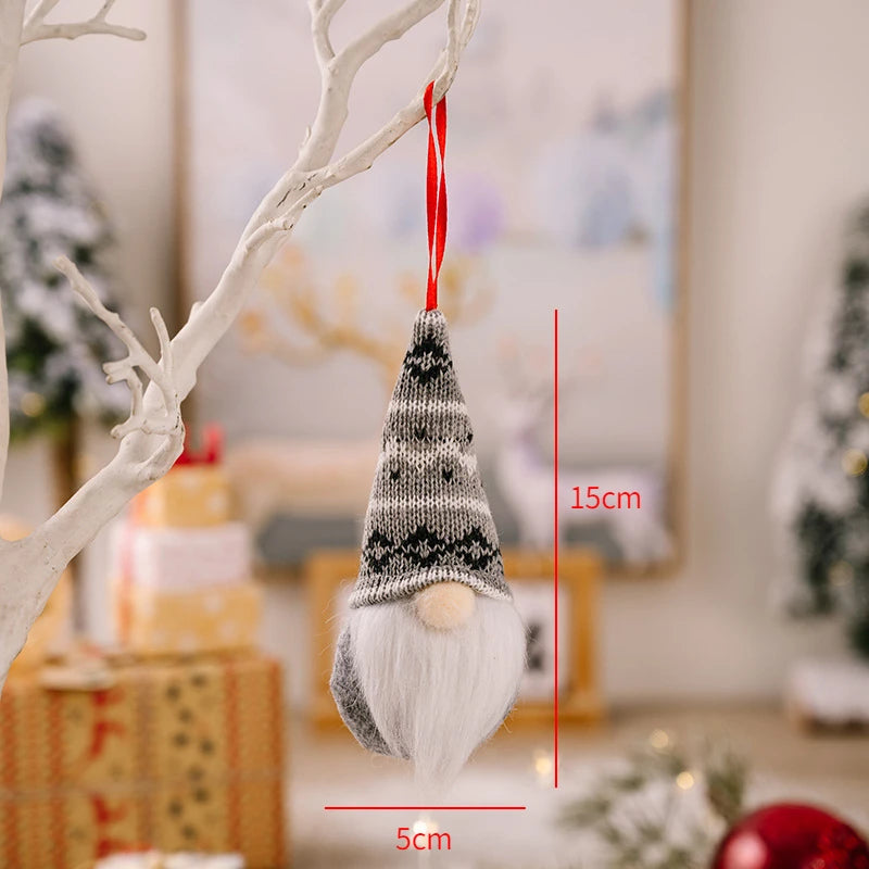 Red Star Christmas Tree Ornament – DIY Hanging Pendant Decoration for Xmas, New Year Party, Home Decor & Holiday Gifts