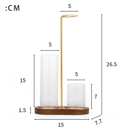 2-in-1 Incense Holder – Stick Incense Burner with Removable Glass Ash Catcher & Incense Stick Organizer for Home Decor
