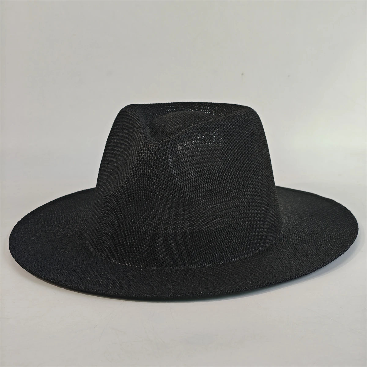 Unisex Panama Straw Hat – British Style Foldable Sun Hat for Men & Women, Beach Hat with Sun Protection for Summer