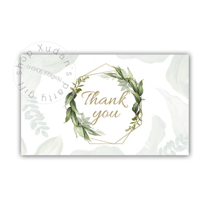 30PCS Thank You for Supporting My Small Business Cards – Appreciation Greeting Cardstock for Sellers, Customers & Gift Orders
