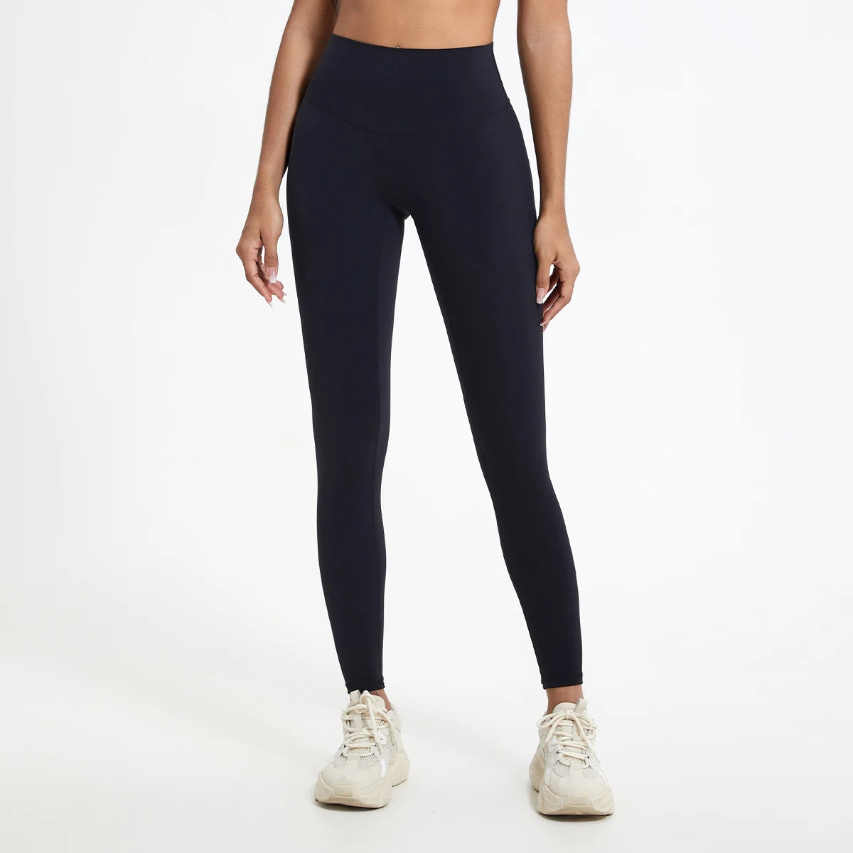 Women’s High Waist Yoga Leggings – Super Soft Gym Running Workout Tights with Push-Up Fit