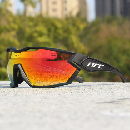 NRC X2 Pride Cycling Glasses – Men's & Women's MTB Sports Sunglasses for Mountain Biking, Bicycle Riding & Outdoor Activities