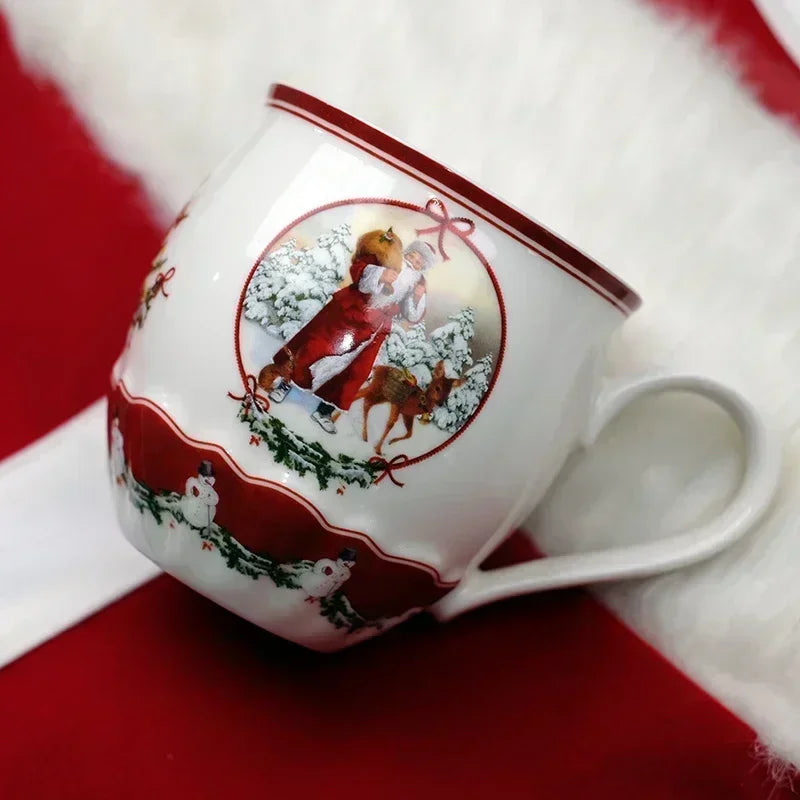 VB Cutlery Christmas Series Dining Collection – Decorative Plates, Deep Soup Bowls, Sugar Pots & Storage Containers